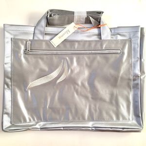 NWT Silver/Grey Bag Tote Purse